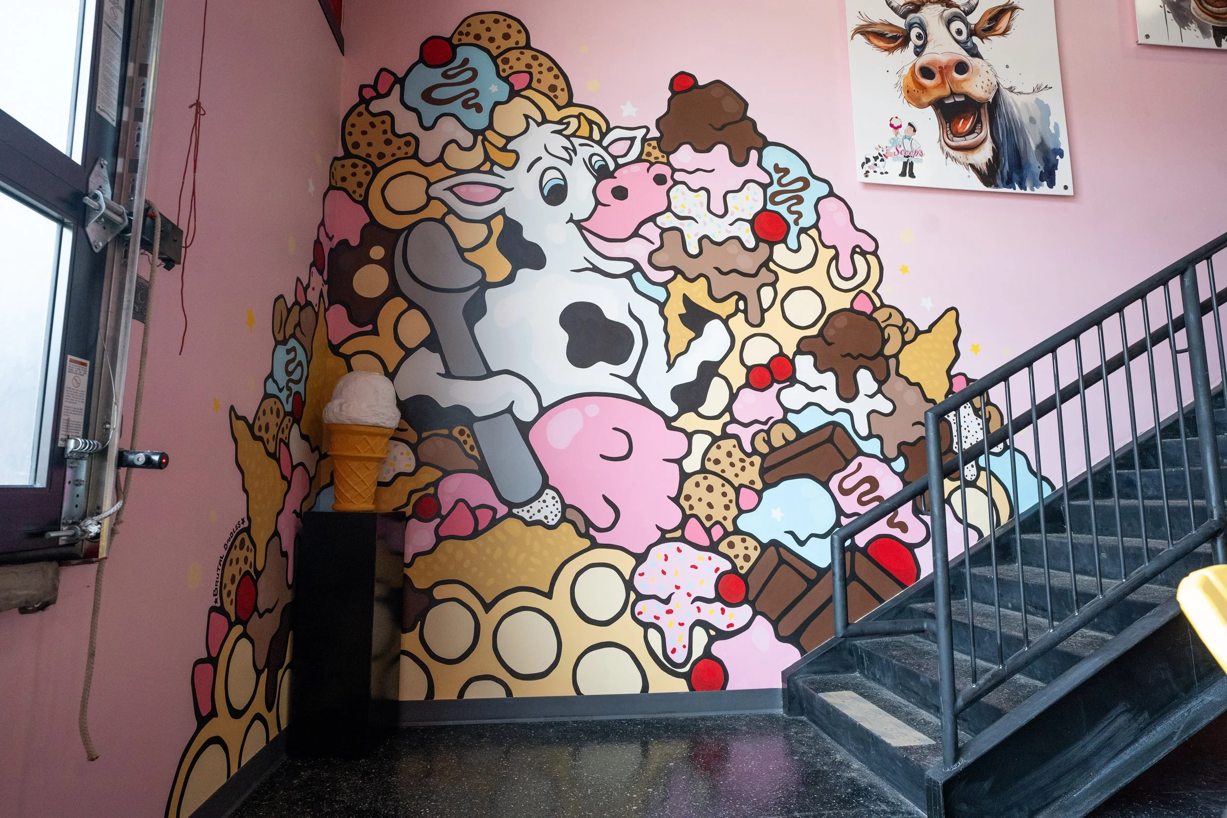 Murals — Brutal Doodles Jessica Hammond Muralist